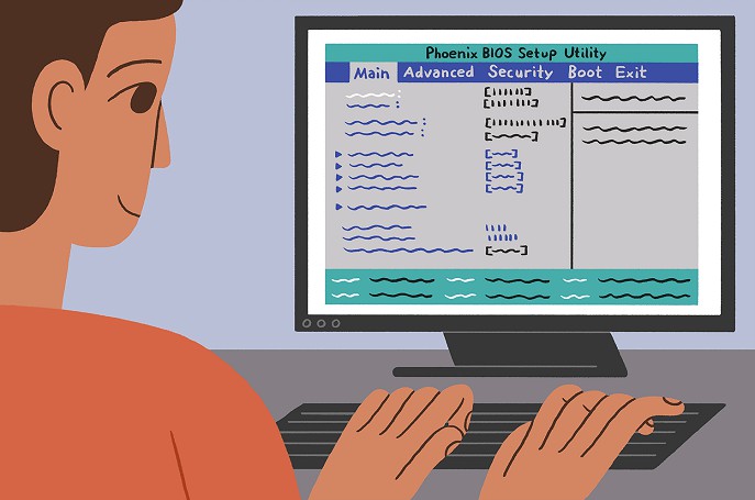 Configure BIOS program