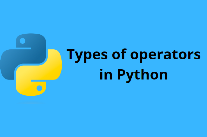 Types of operators in Python